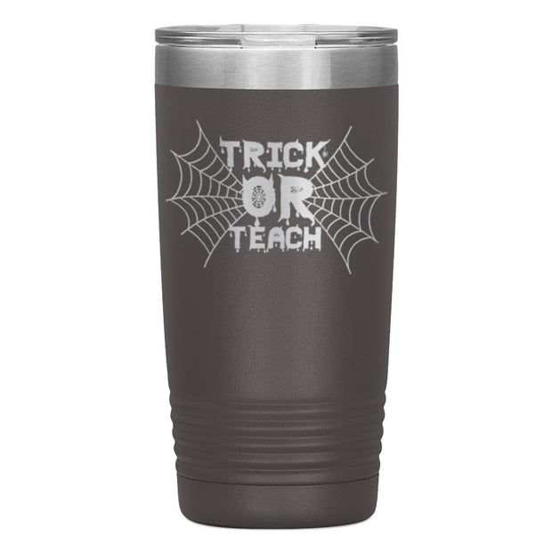 "TRICK OR TEACH"TUMBLER