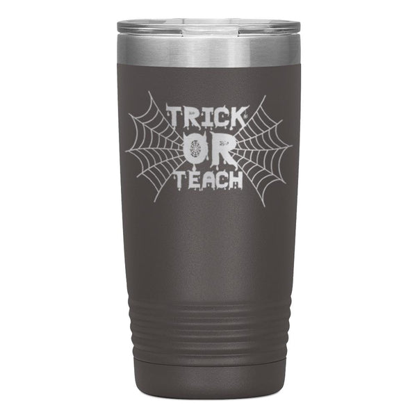 "TRICK OR TEACH"TUMBLER