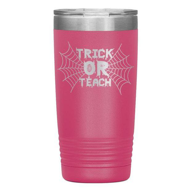 "TRICK OR TEACH"TUMBLER