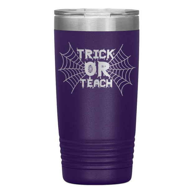 "TRICK OR TEACH"TUMBLER