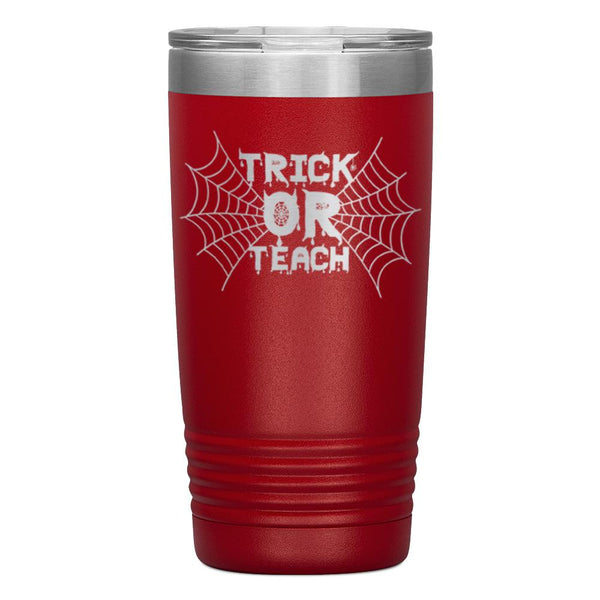 "TRICK OR TEACH"TUMBLER