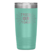 "TRICK OR TEACH"TUMBLER