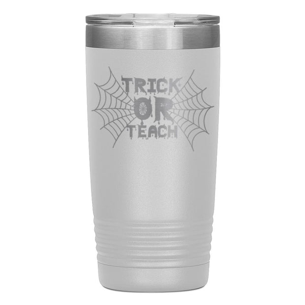 "TRICK OR TEACH"TUMBLER