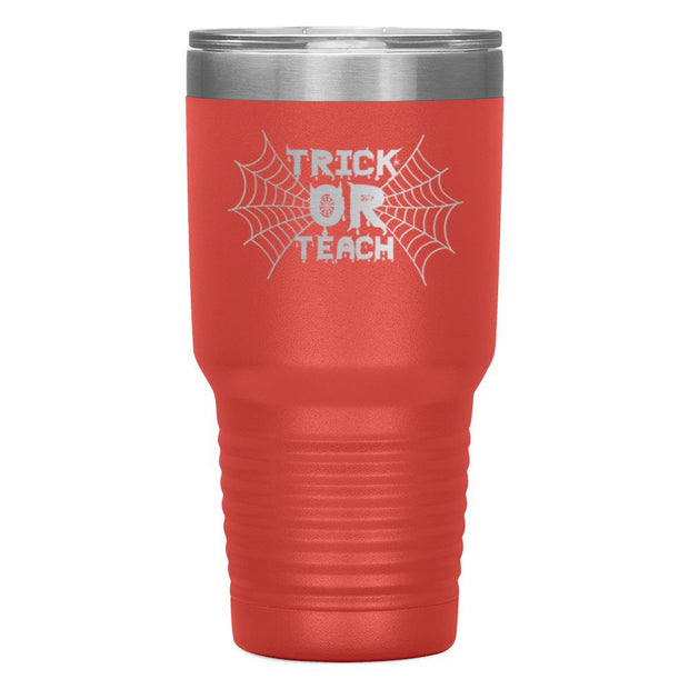 "TRICK OR TEACH"TUMBLER