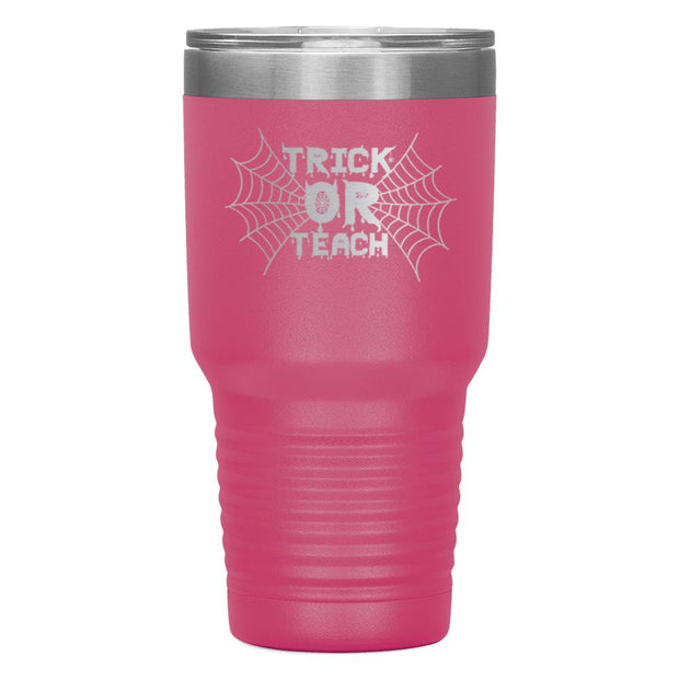 "TRICK OR TEACH"TUMBLER