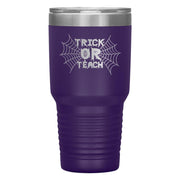 "TRICK OR TEACH"TUMBLER