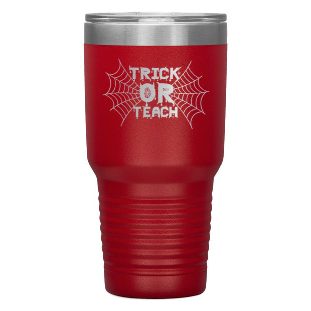 "TRICK OR TEACH"TUMBLER