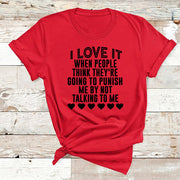 " I Love it when people think "