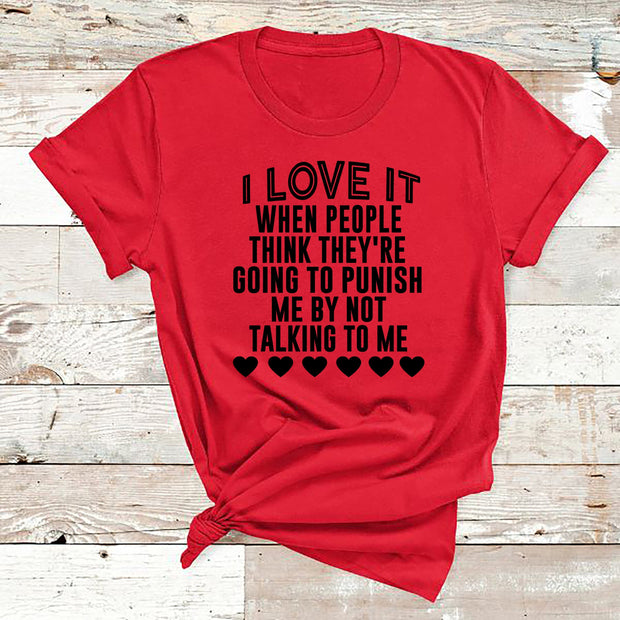" I Love it when people think "