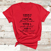 " I Don't Curse I speak  "