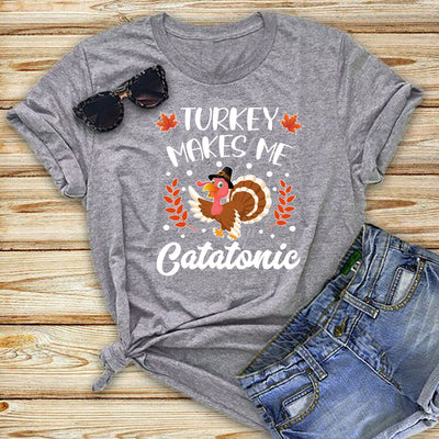 " Turkey makes me catatonic "