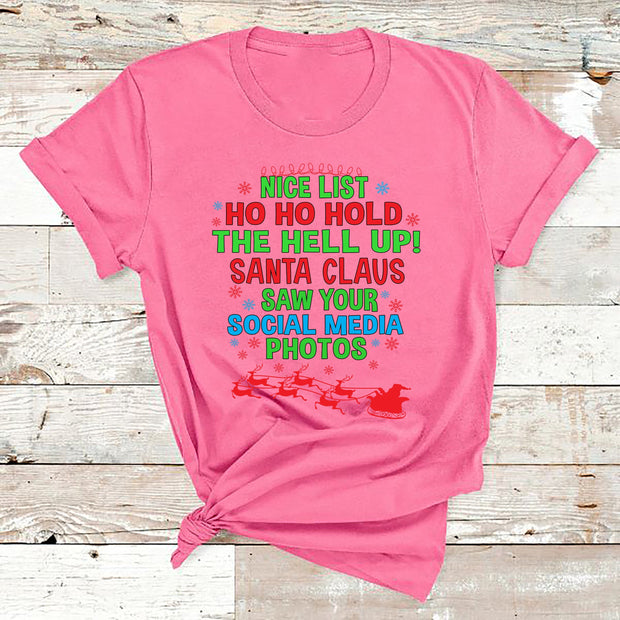 " Nice list ho ho hold "