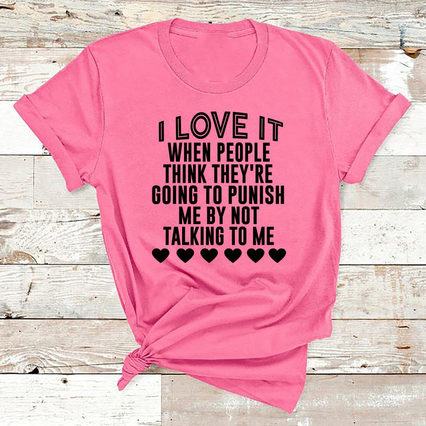 " I Love it when people think "