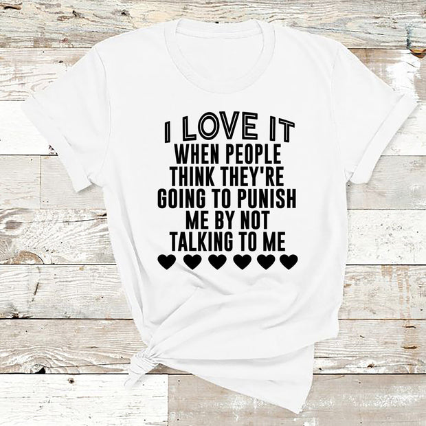 " I Love it when people think "