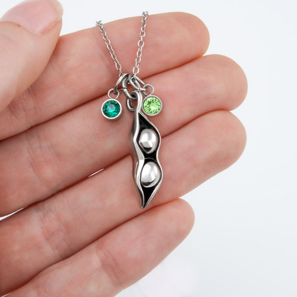To My Soulmate - life may not always be sweet 2 Peas in POD Necklace