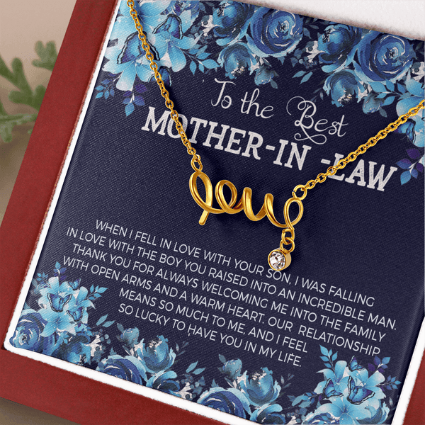 Mother in law love necklace