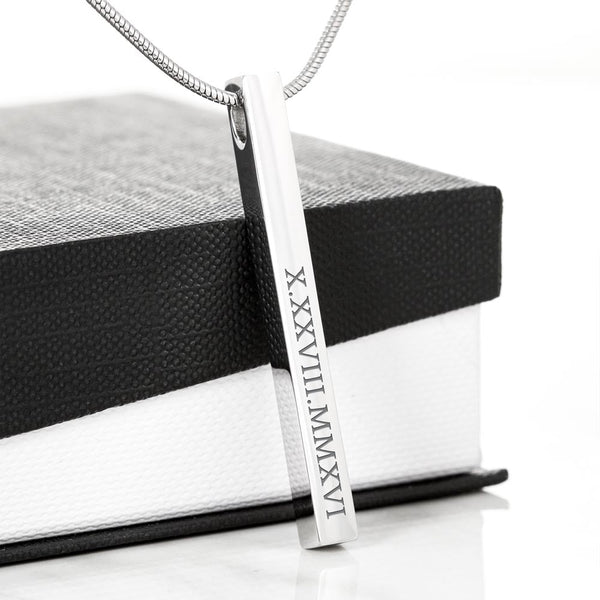 To My wife - if you live to be a hundred years old Roman Numeral Vertical Stick