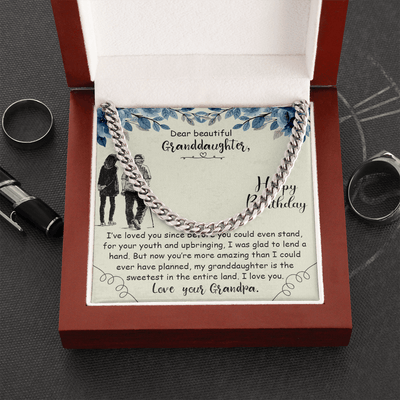 I’ve loved you Cuban link Chain