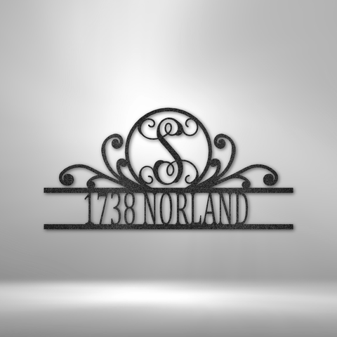 customized family name or address