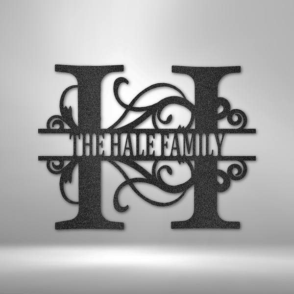 Split Letter Monogram For your house