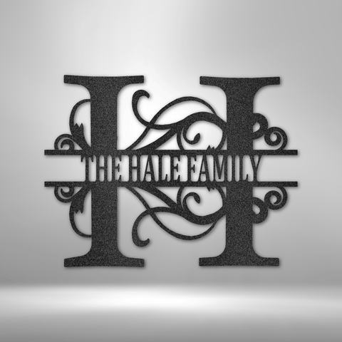 Split Letter Monogram For your house