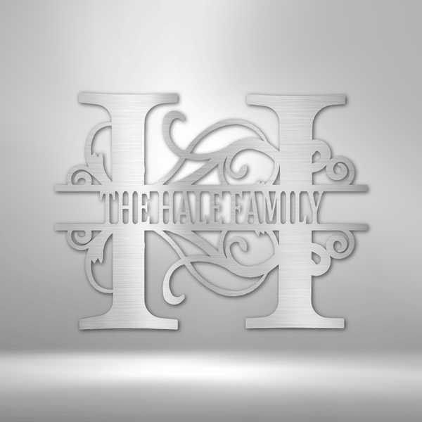 Split Letter Monogram For your house