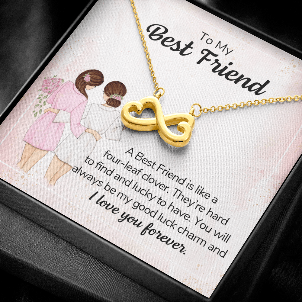 To my girlfriend infinity heart necklace 2025
