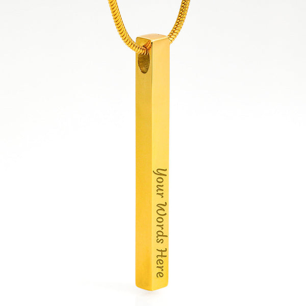 2 Sided Engraved Pendent ( Best friends for life )