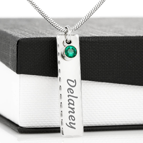 Birthstone name (To My Daughter - I am so pround of the person you are today)