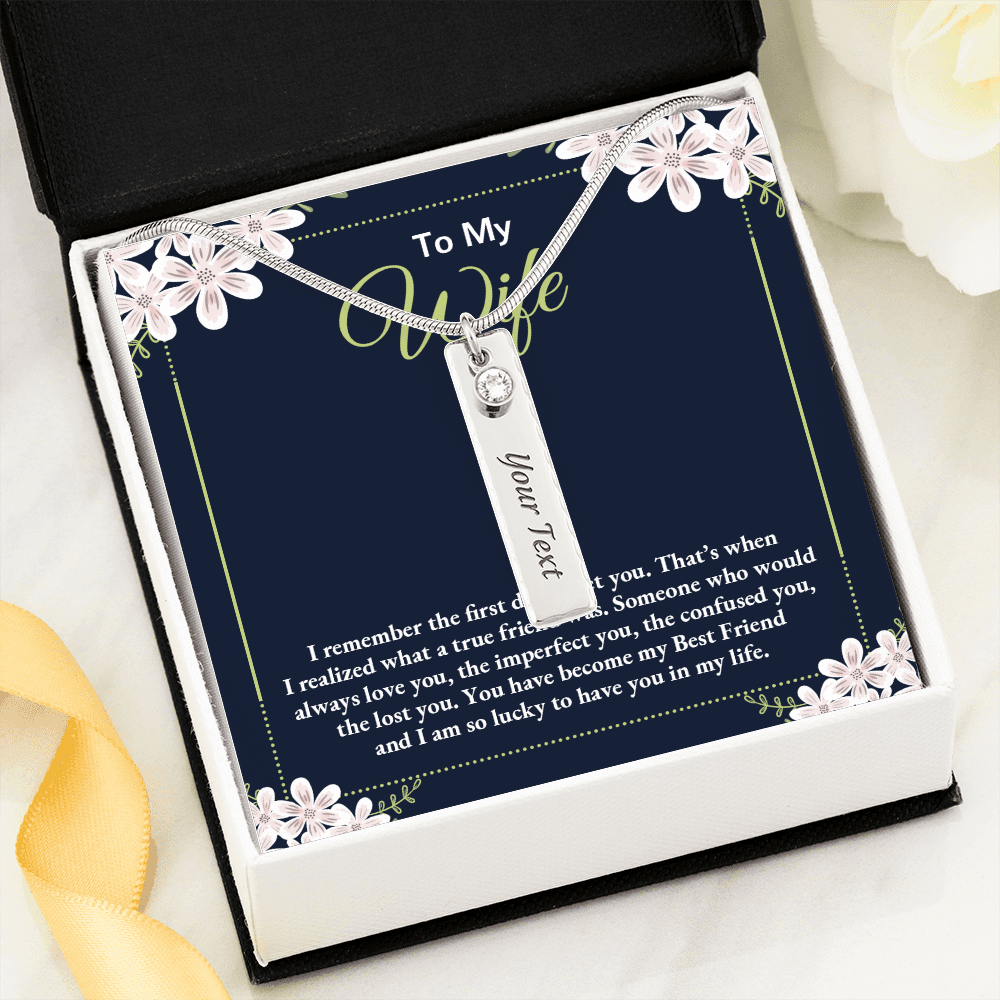 Birthstone name (to my wife - i remember the first day i met you )