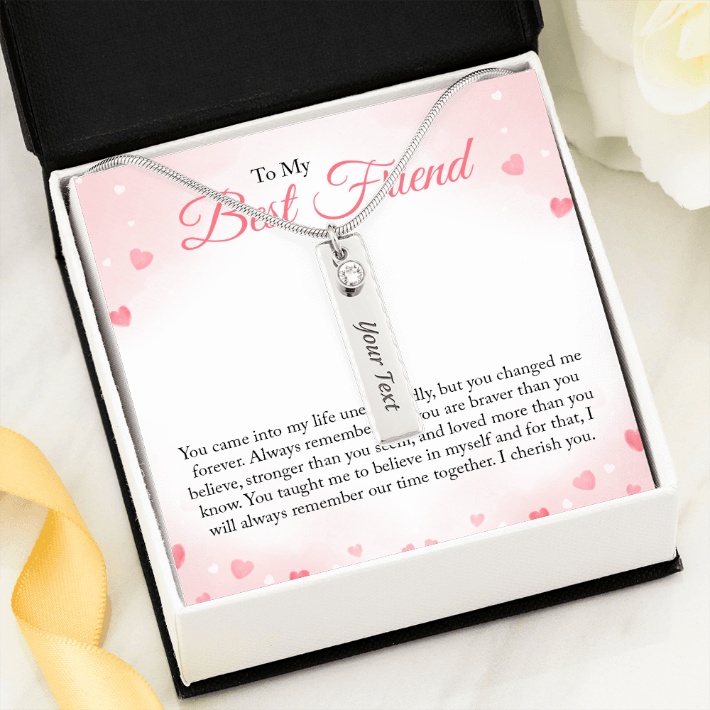 Birthstone name (To my Bestie you came into my life unexpectedly )