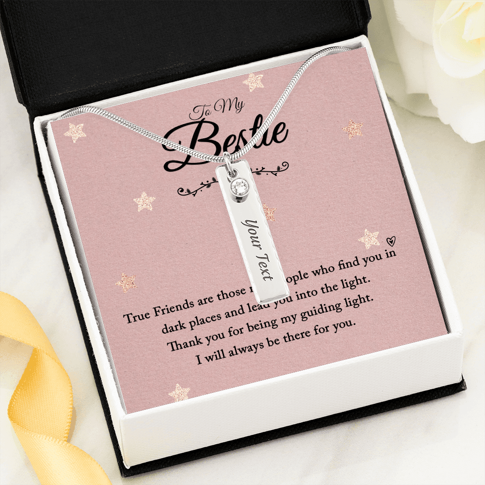 Birthstone name (To My Bestie- True Friends are those)