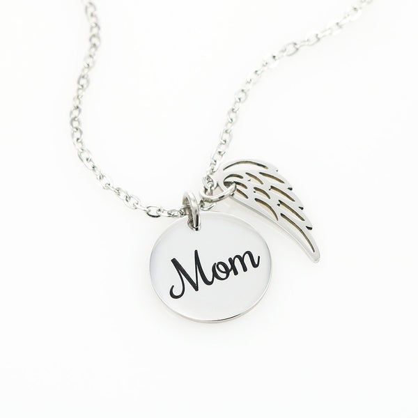 Love is bond mom necklace