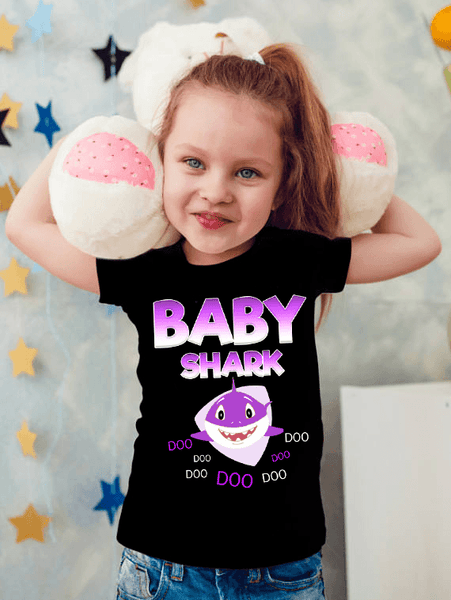 "BABY SHARK DOO DOO..." (KIDS T-SHIRT