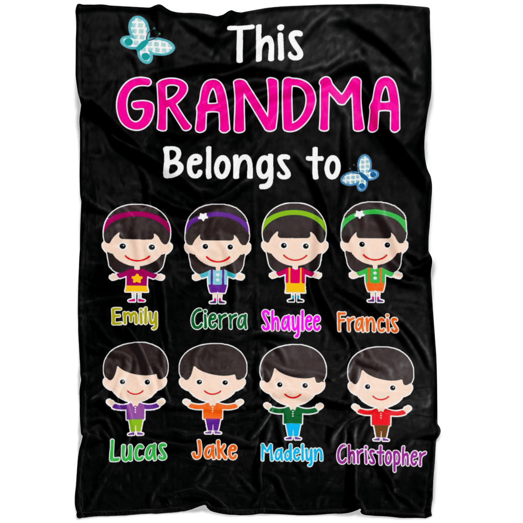 "This Nana Belongs To"  Blanket