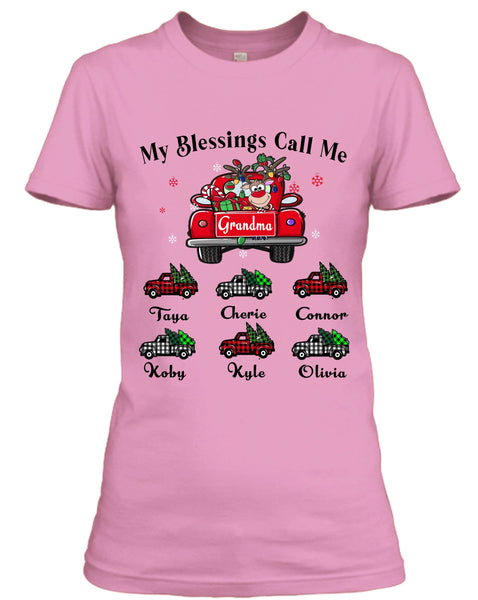 "My Blessings Call Me Grandma"