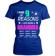 "I HAVE 9 REASONS I LOVE BEING A GRANDMA"
