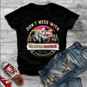 "DON'T MESS WITH GRANDMA SAURUS"