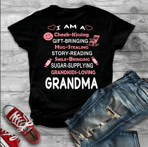 "Grandkids Loving Grandma "