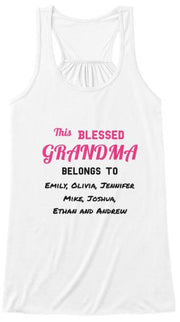 Grandma - Blessed Grandma / Great Grandma Custom Tee  ( 50% Off For Today). Most NaNa Order 2.