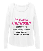 Grandma - Blessed Grandma / Great Grandma Custom Tee  ( 50% Off For Today). Most NaNa Order 2.
