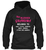 Grandma - Blessed Grandma / Great Grandma Custom Tee  ( 50% Off For Today). Most NaNa Order 2.