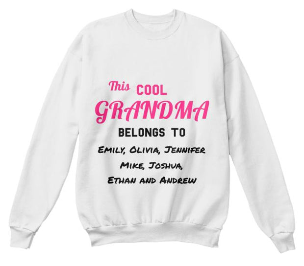 Grandma - Cool Grandma / Great Grandma Custom Tee  ( 50% Off For Today). Most NaNa Order 2.