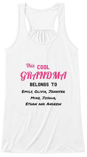 Grandma - Cool Grandma / Great Grandma Custom Tee  ( 50% Off For Today). Most NaNa Order 2.