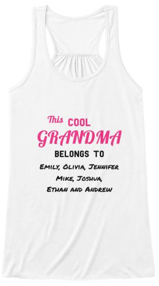 Grandma - Cool Grandma / Great Grandma Custom Tee  ( 50% Off For Today). Most NaNa Order 2.