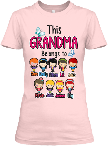 Grandma - "Grandma Belongs To..." T-Shirt (70% OFF)