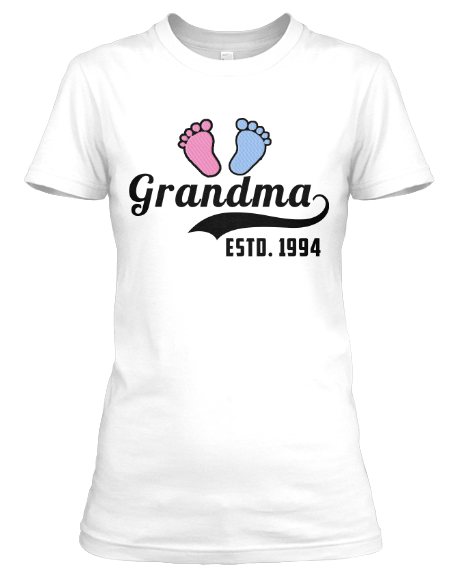 Grandma - Grandma / Great Grandma Established Year Custom Tee  ( 50% Off For Today). Most NaNa Order 2.