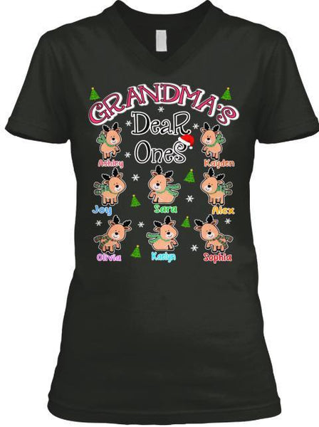 Grandma - Grandma's/Grandpa's Dear Ones Christmas Special(Flat 70% Off)Most GrandParents/Parents Buy 2-5