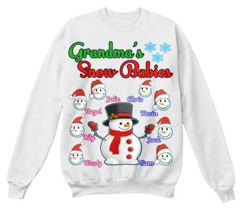 Grandma - Grandma's/ Grandpa's Snow Babies Christmas Special(Flat 70% Off) Exclusive On Store 'Tis The Season. Most GrandParents/Parents Buy 2-5