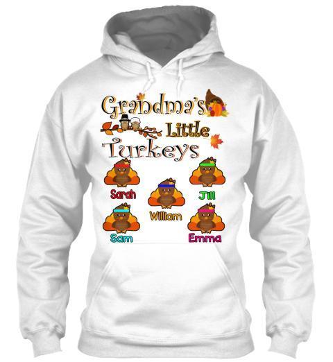 Grandma - Grandma's Little Turkeys, Thanksgiving (50% Off On Special Holiday Season)